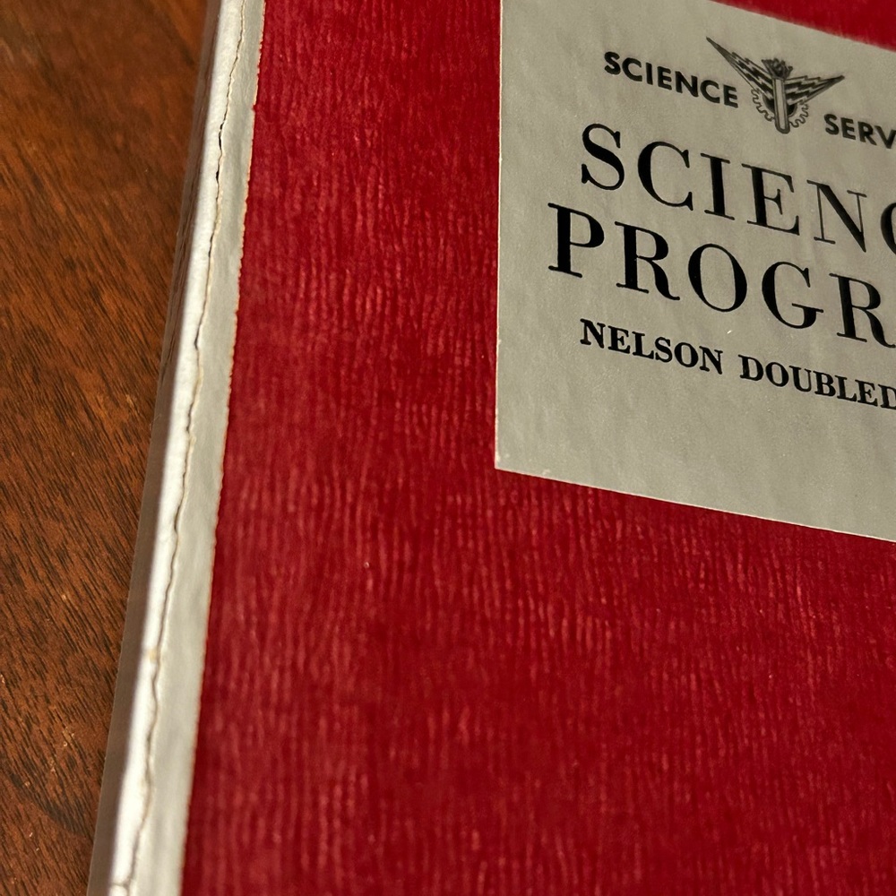 Book Set Science Program Nelson Doubleday 1970 Box Radar Astronomy Navigation - Picture 7 of 8